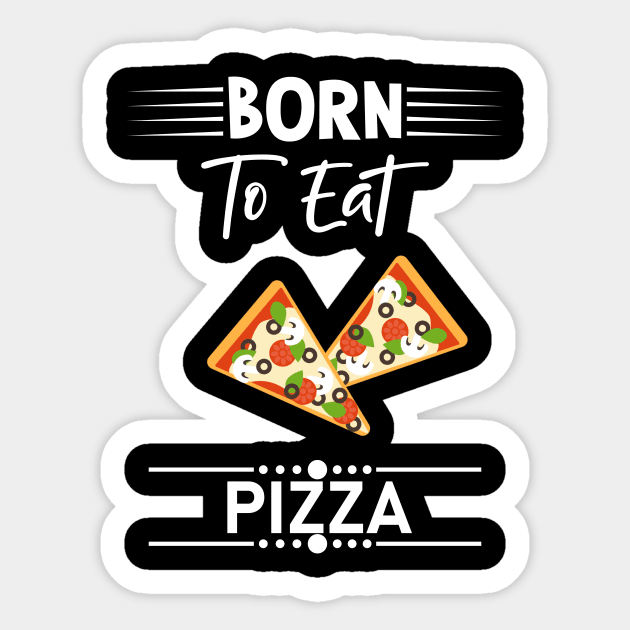 Funny Pizza Quote Sticker by Imutobi